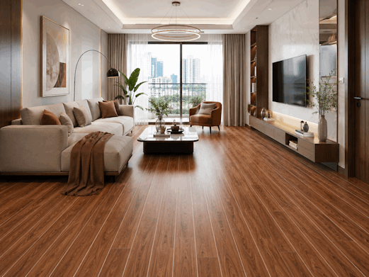 công trình Sàn Nhựa Hèm Khóa 5mm SG 83013