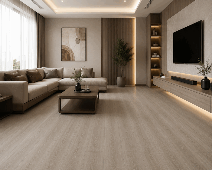 công trình Sàn Nhựa Hèm Khóa 8mm SG PLUS-804