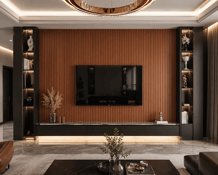 Tấm Ốp Lam 4 Sóng Thấp SG-01 ốp tường