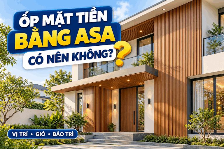 Tấm ốp ASA mặt tiền: Có nên dùng? Lưu ý khi thi công | SGS