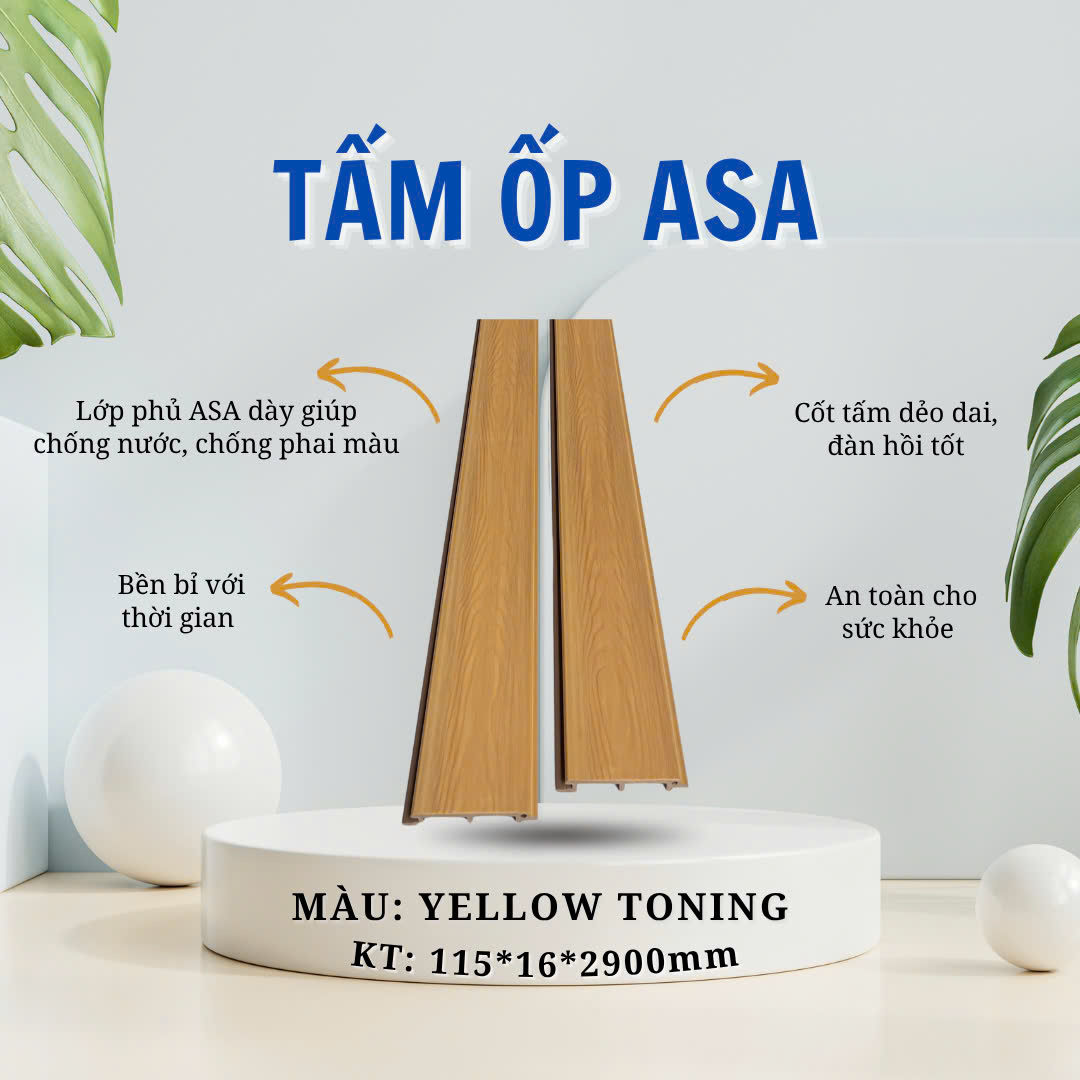 Tấm Ốp ASA Yellow Toning