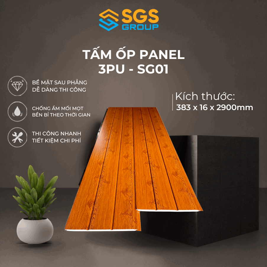 Tấm Ốp Panel 3Pu SG-01