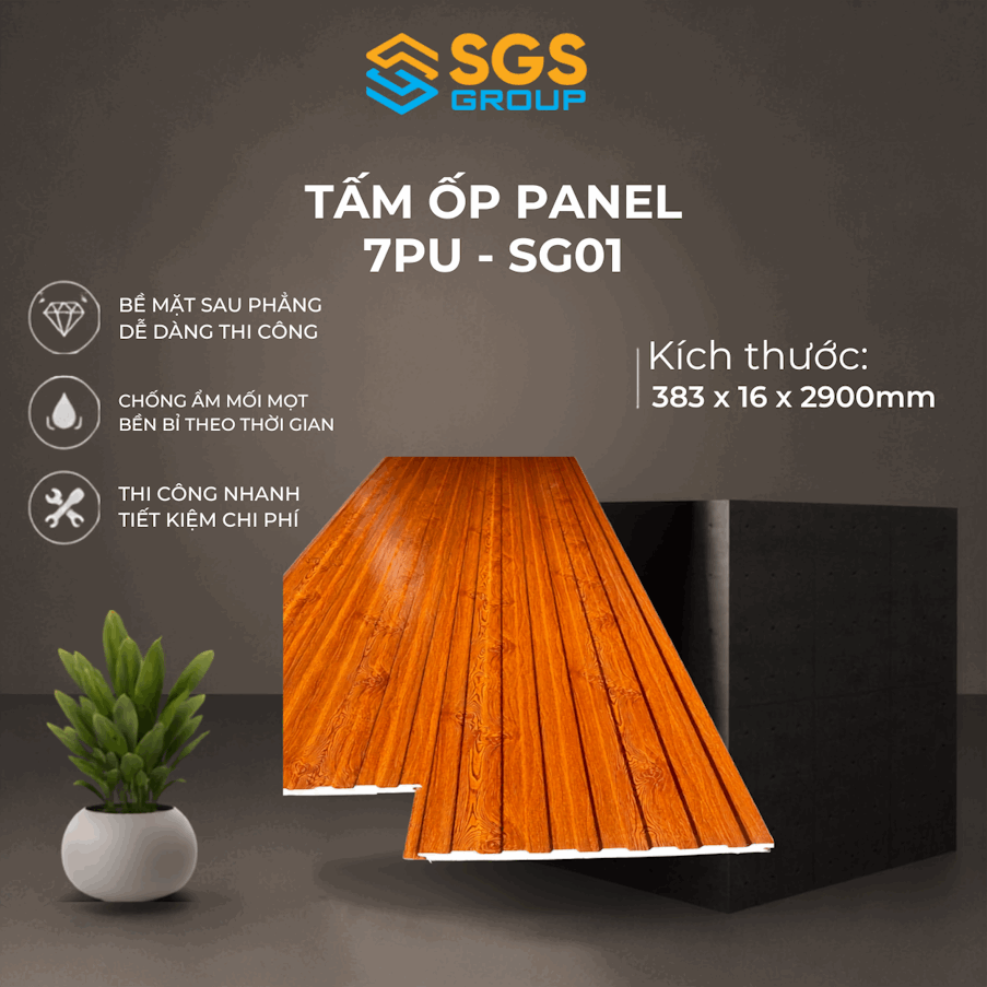 Tấm Ốp Panel 7Pu SG-01