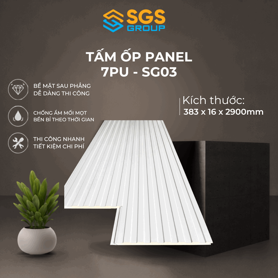 Tấm Ốp Panel 7Pu SG-03