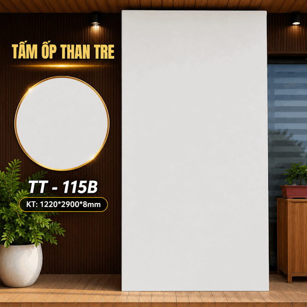 Tấm ốp than tre TT-115B