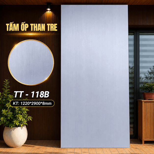 Tấm ốp than tre TT-118B