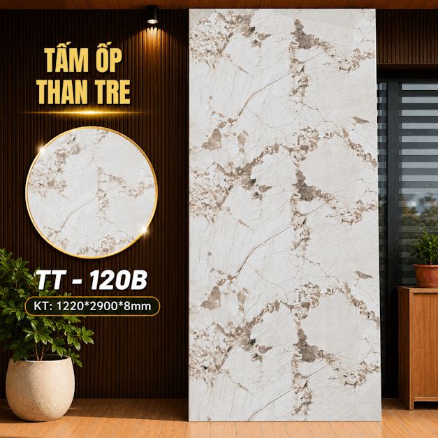 Tấm ốp than tre TT-120B