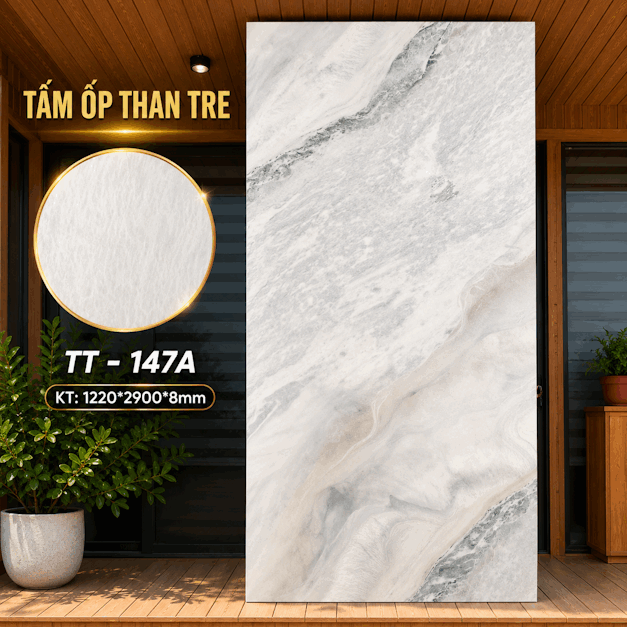 Tấm ốp than tre TT-147A