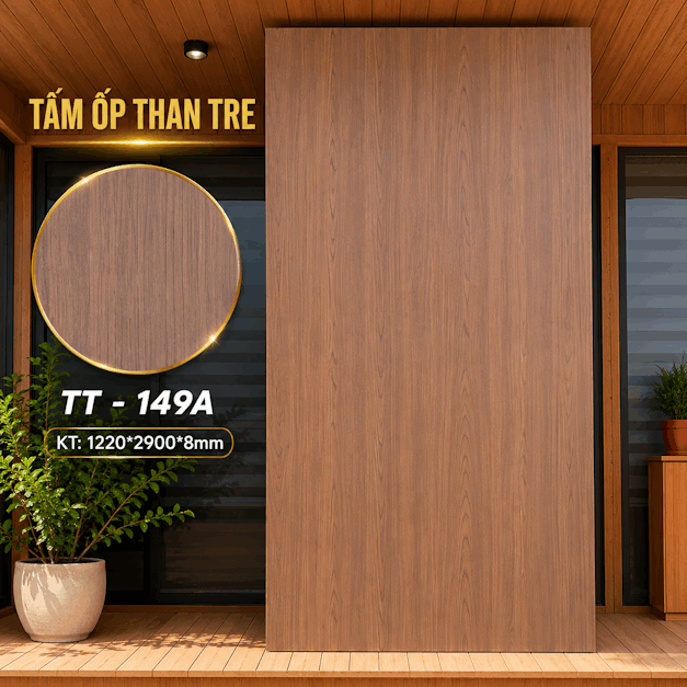 Tấm ốp than tre TT-149A