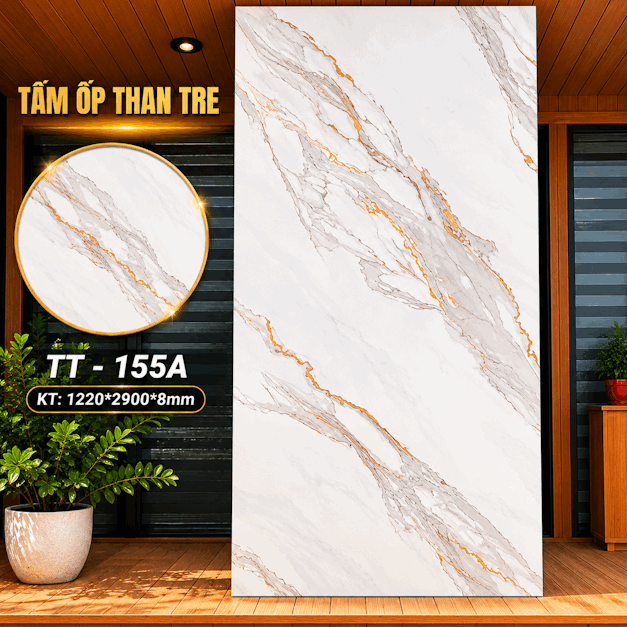Tấm ốp than tre TT-155A