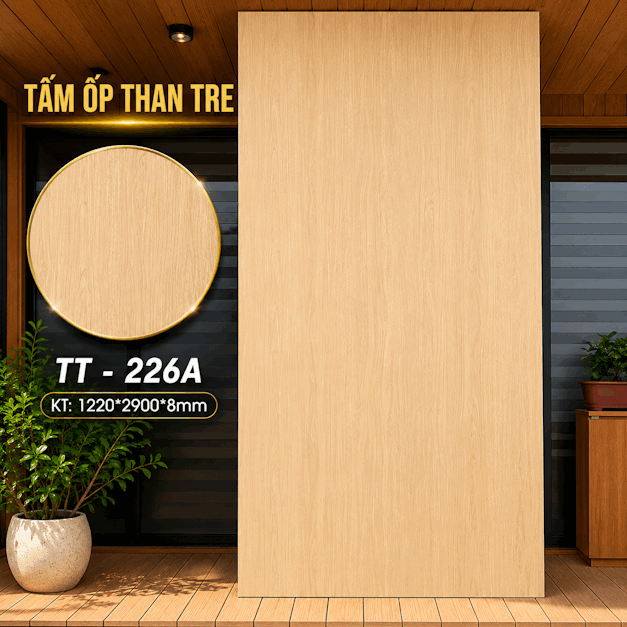 Tấm ốp than tre TT-226A