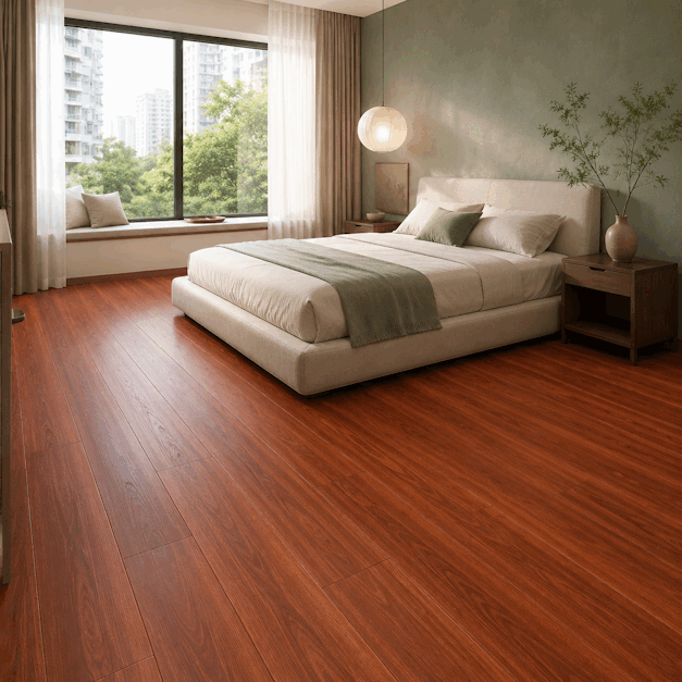 Sàn Nhựa Hèm Khóa SPC 5mm SG 1058 ốp sàn