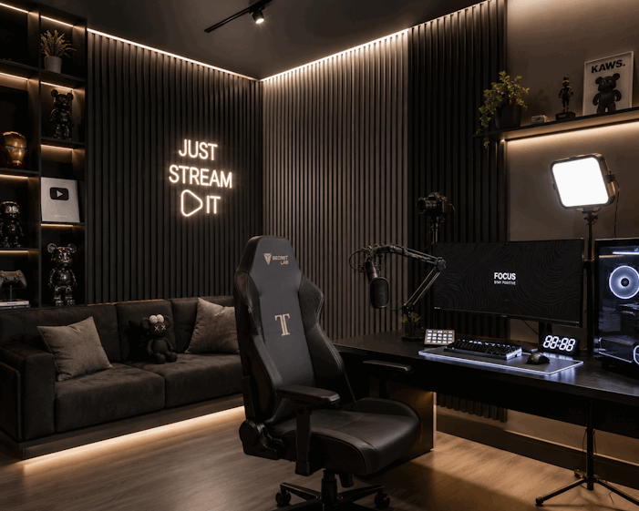Tấm Ốp Lam 4 Sóng Cao SG-20 ốp phòng stream