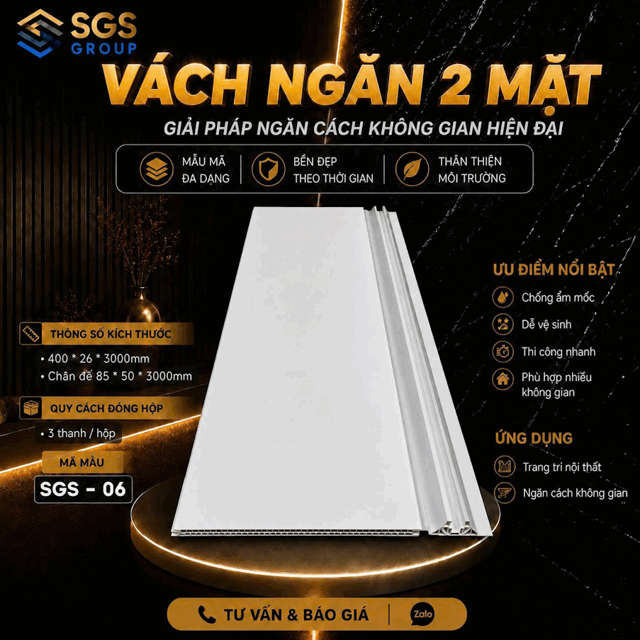 Vách Ngăn 2 Mặt SG-06