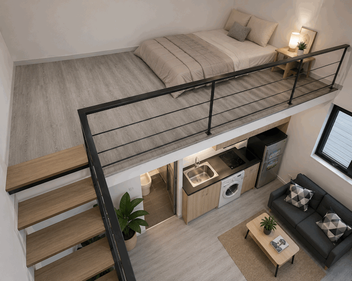 sàn chịu lực sg-1001 làm gác xép