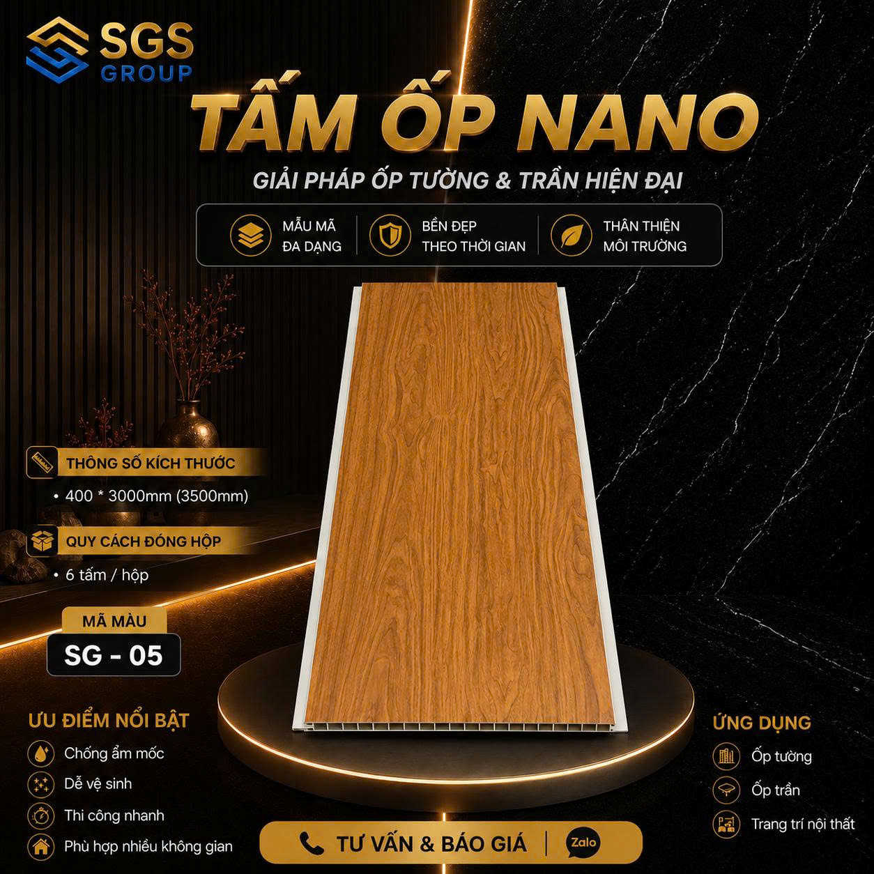 Tấm ốp Nano SG 05